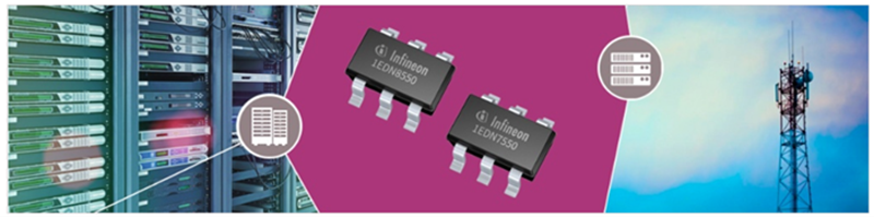 Infineon Technologies 1EDNx550 TDI EiceDriverゲート・ドライバIC